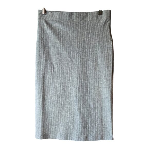 Roxy Skirt Gray Mid-Length Sparkle View Casual Comfort Stretch Size Small NWT - Picture 1 of 9